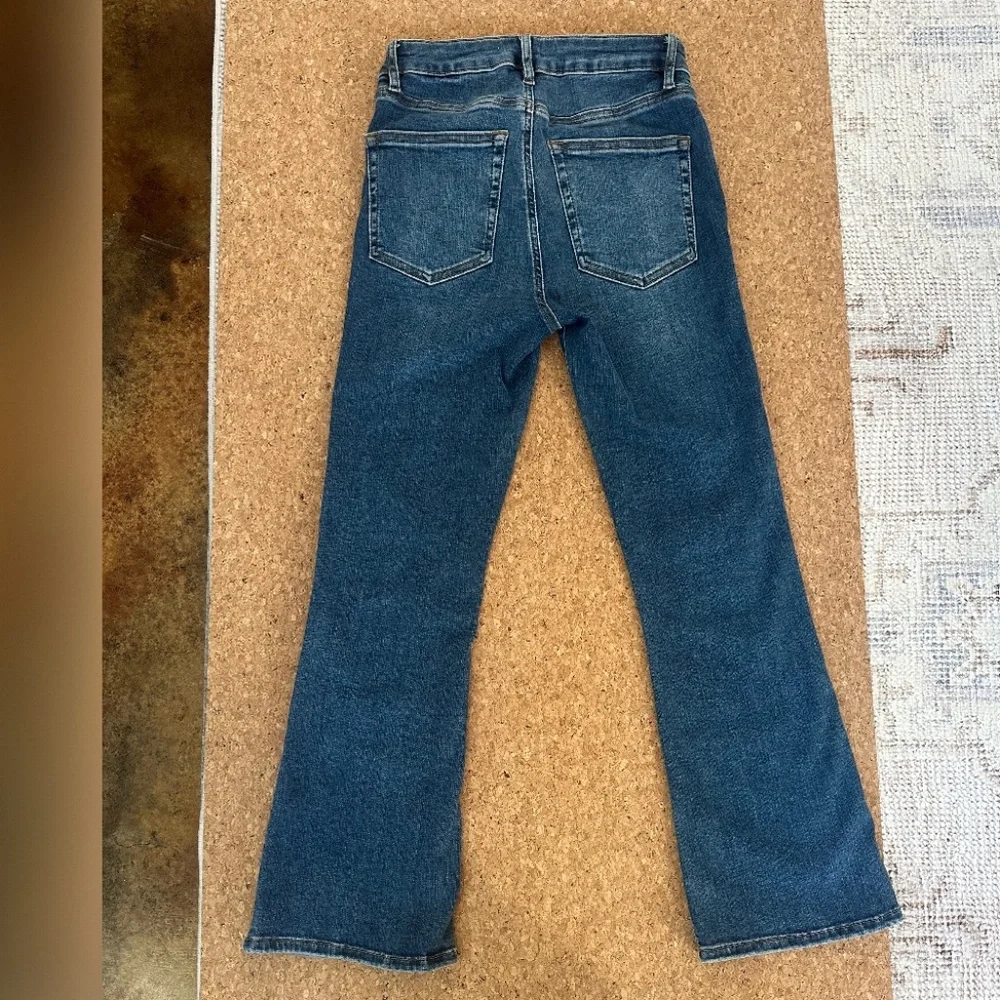 Frame Denim Jean  Le Crop Mini Boot Size 26 - Picture 4 of 5